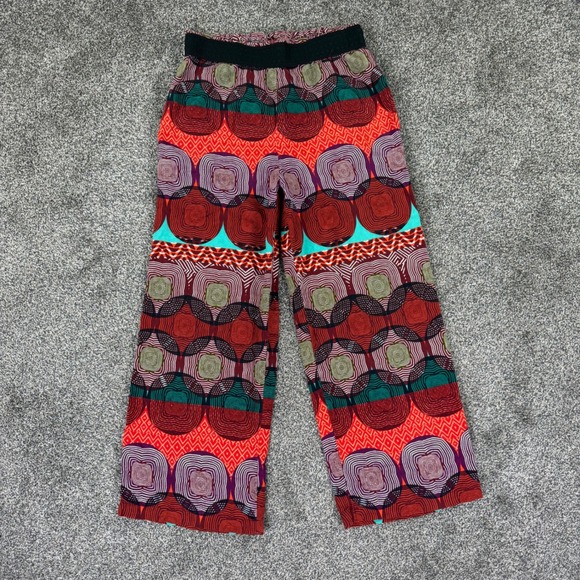 Maeve by Anthropologie Pants - Maeve Anthropologie Womens Medium Abstract Geometric Print Wide Leg Lounge Pants